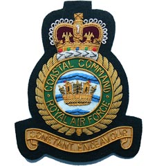 RAF Coastal Command blazer badge